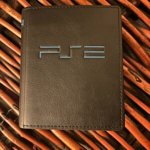 Sony Black Leather PS3 Game Organizer